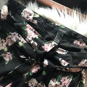 Chiffon Floral Maxi Skirt